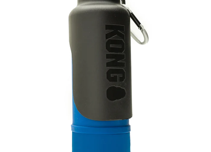 Kong H20 K9 Drinkfles Thermoskan RVS - 740 ml - blauw.