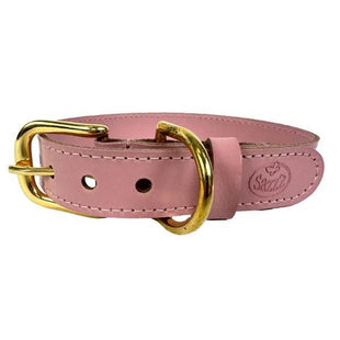 Sazzz - Halsband Braveheart Classic Leer Roze