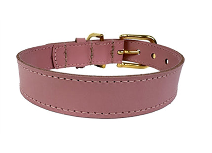 Sazzz - Halsband Braveheart Classic Leer Roze