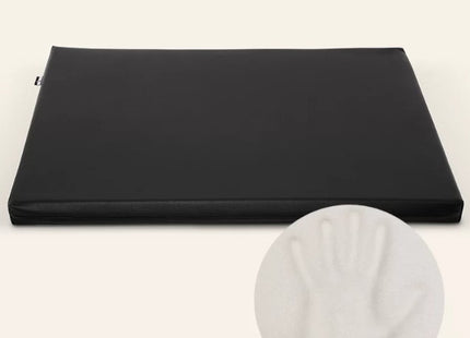 Een zwart Bia Bed - Orthopedisch matras 
