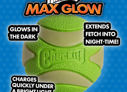 Chuckit! -  Max Glow Ultra Squeaker Ball