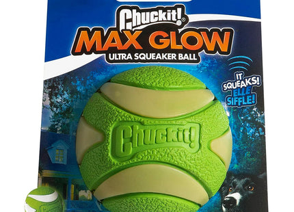 Chuckit! -  Max Glow Ultra Squeaker Ball