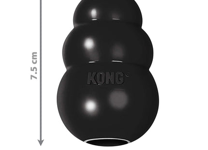 Kong - Extreme hondenpieper - zwart.