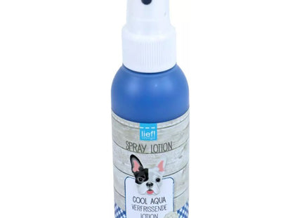 Een lief! - Spray Lotion - 100 ml met een hond erop die geurtjes neutraliseert en een lekkere geur achterlaat.