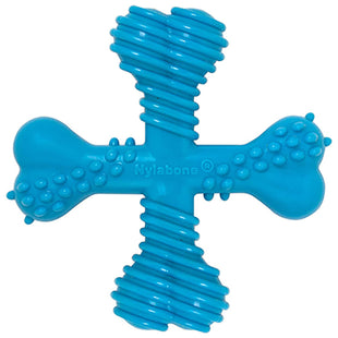 Nylabone Extreme Chew X-Bone Beef Blue