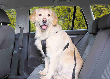 Trixie - Auto-Tuig Zwart - een veiligere manier voor honden om in auto's te reizen.