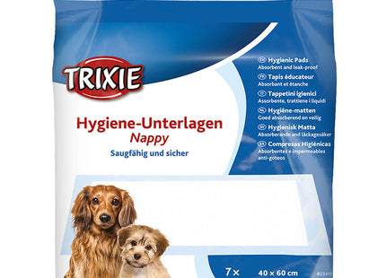 Trixie - Puppy-Zindelijkheidsmat Nappy, ook wel puppypads genoemd, is een must-have product voor iedereen die zindelijkheidstraining doet met de dweil.