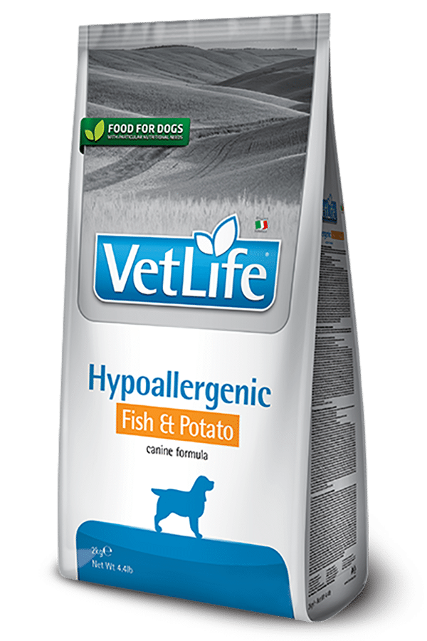 Farmina Vet Life Hypoallergenic Vis & Aardappel Hond