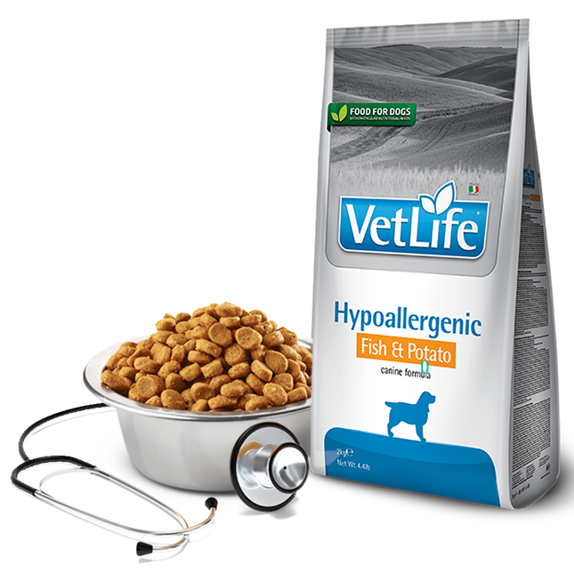 Farmina Vet Life Hypoallergenic Vis & Aardappel Hond