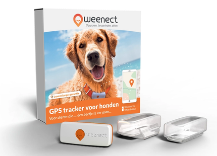 Weenect - XS Tracker Hond Wit