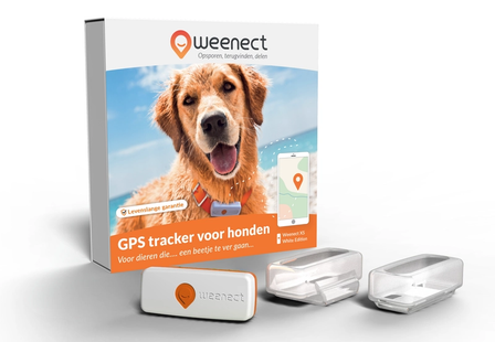 Weenect - XS Tracker Hond Wit