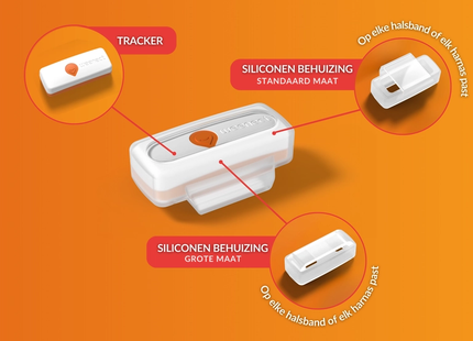 Weenect - XS Tracker Hond Wit