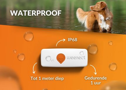 Weenect - XS Tracker Hond Wit