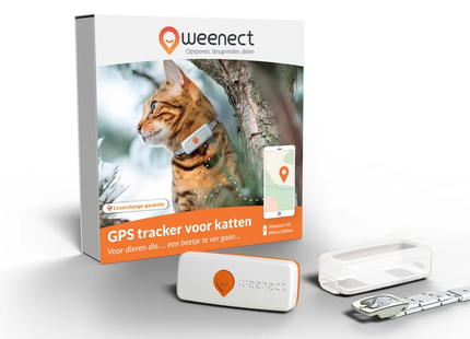 Weenect - XS Tracker Kat Wit