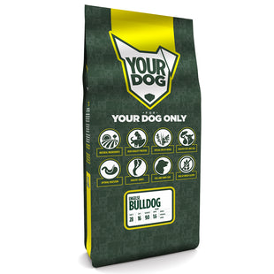 Een zakje Your Dog - Engelse Bulldog Puppy droog hondenvoer voor uw Engelse Bulldog.