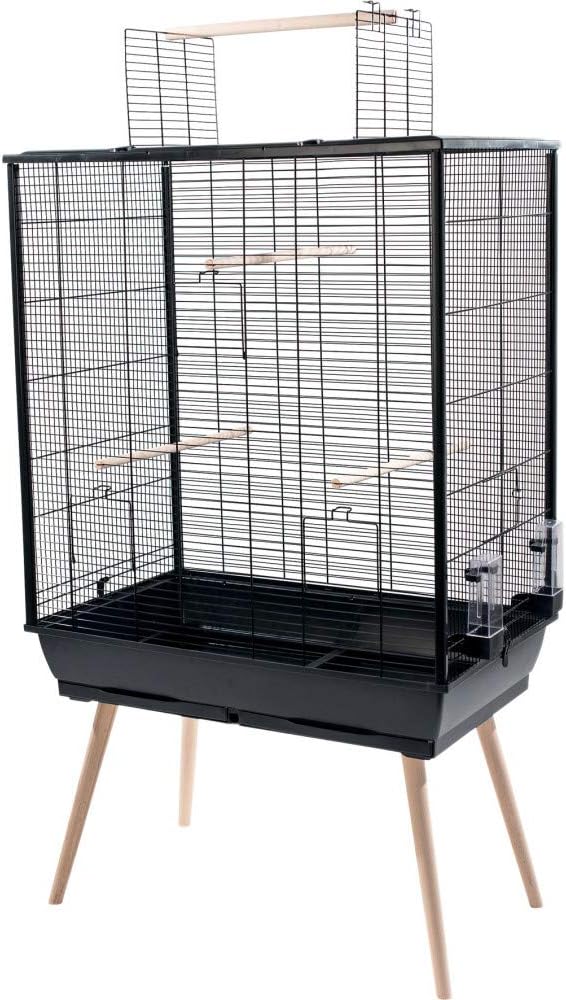 Cage à oiseaux Neo Jili XL Noir