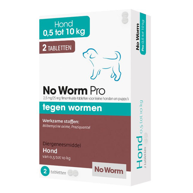 Legan-vrouwen gebruiken No Worm Pro Hond ter bescherming tegen wormen.