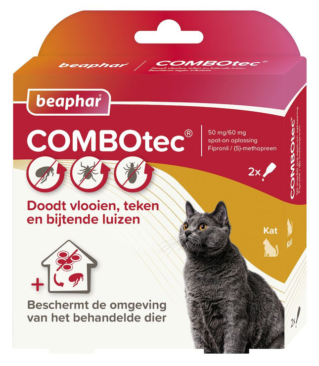 Beaphar - COMBOtec voor Katten vanaf 1 kg