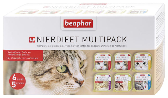 Beaphar - Nierdieet Multipack (6x 100g)