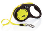 Flexi New Neon M - Tape Leash - Neon Geel