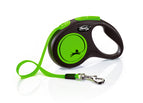 Flexi New Neon S - Tape Leash - Neon Groen