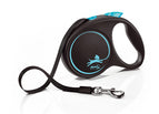 Flexi Black Design M - Tape Leash - Blauw