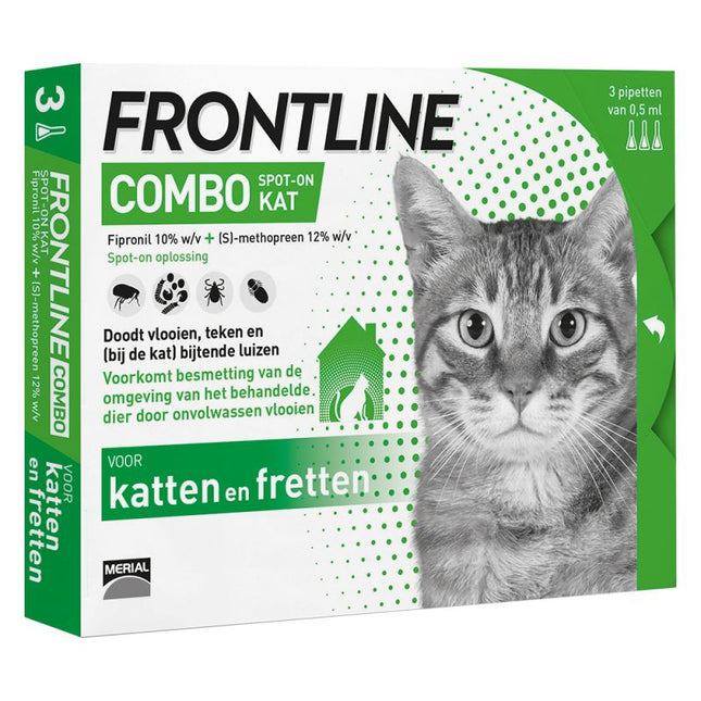Frontline - Combo Spot On Kat voor Katten vanaf 1 kg