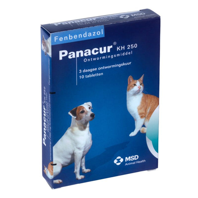 Panacur - Hond en Kat is een ontwormingsmiddel voor honden en katten.