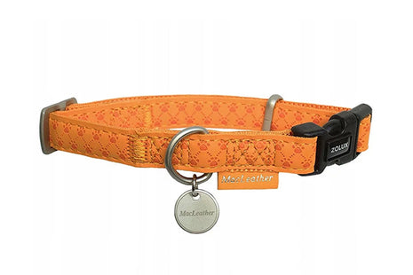 Zolux - MacLeather Halsband Oranje